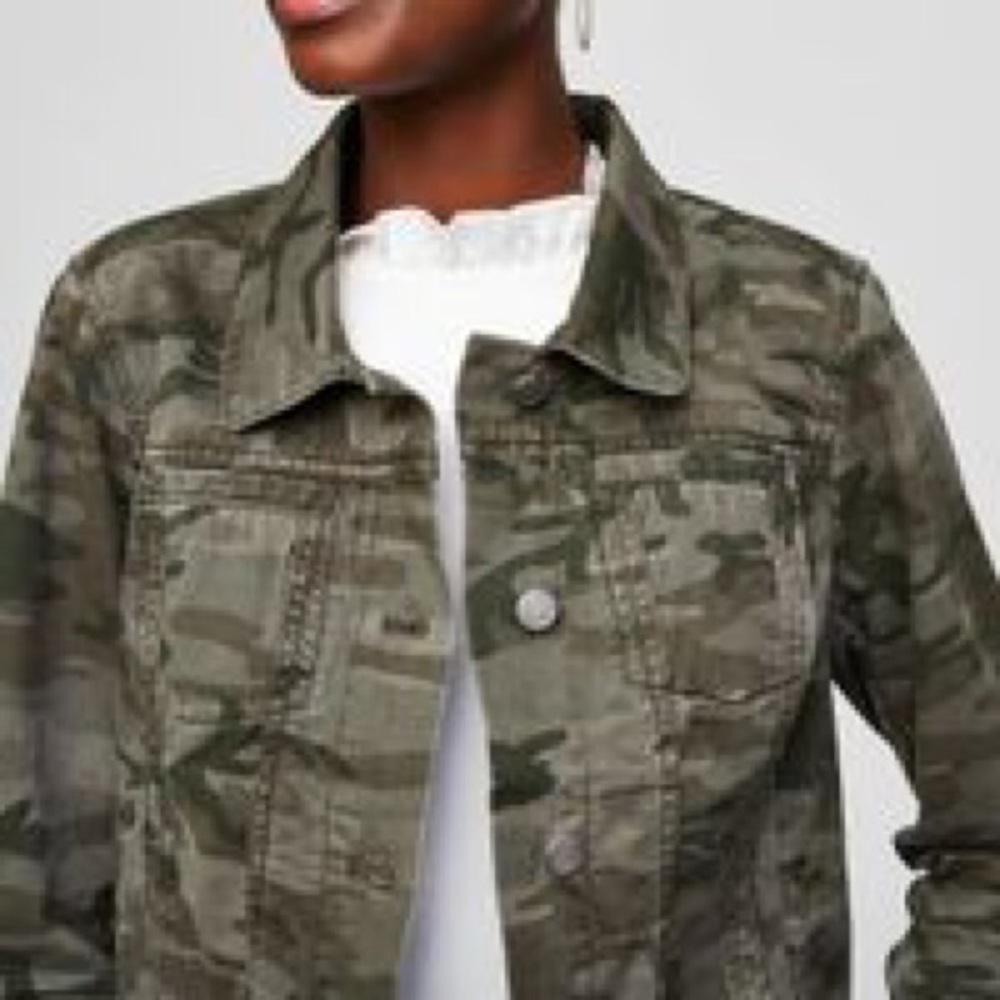 Camo Denim Jacket